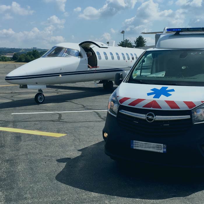 Ambulance Rapatriement sanitaire Lyon / Rhône-Alpes