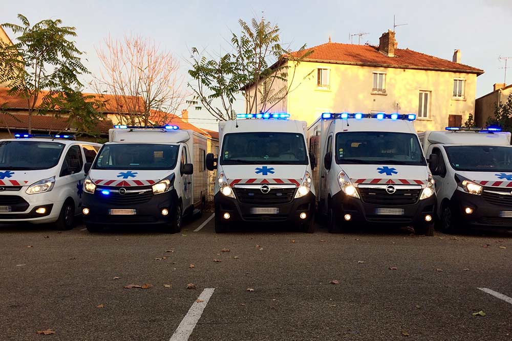 Ambulance et VSL Lyon, Rhône-Alpes