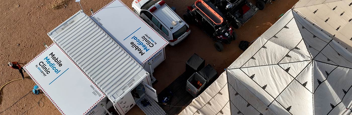 Clinique mobile / HSE : industries et grands chantiers