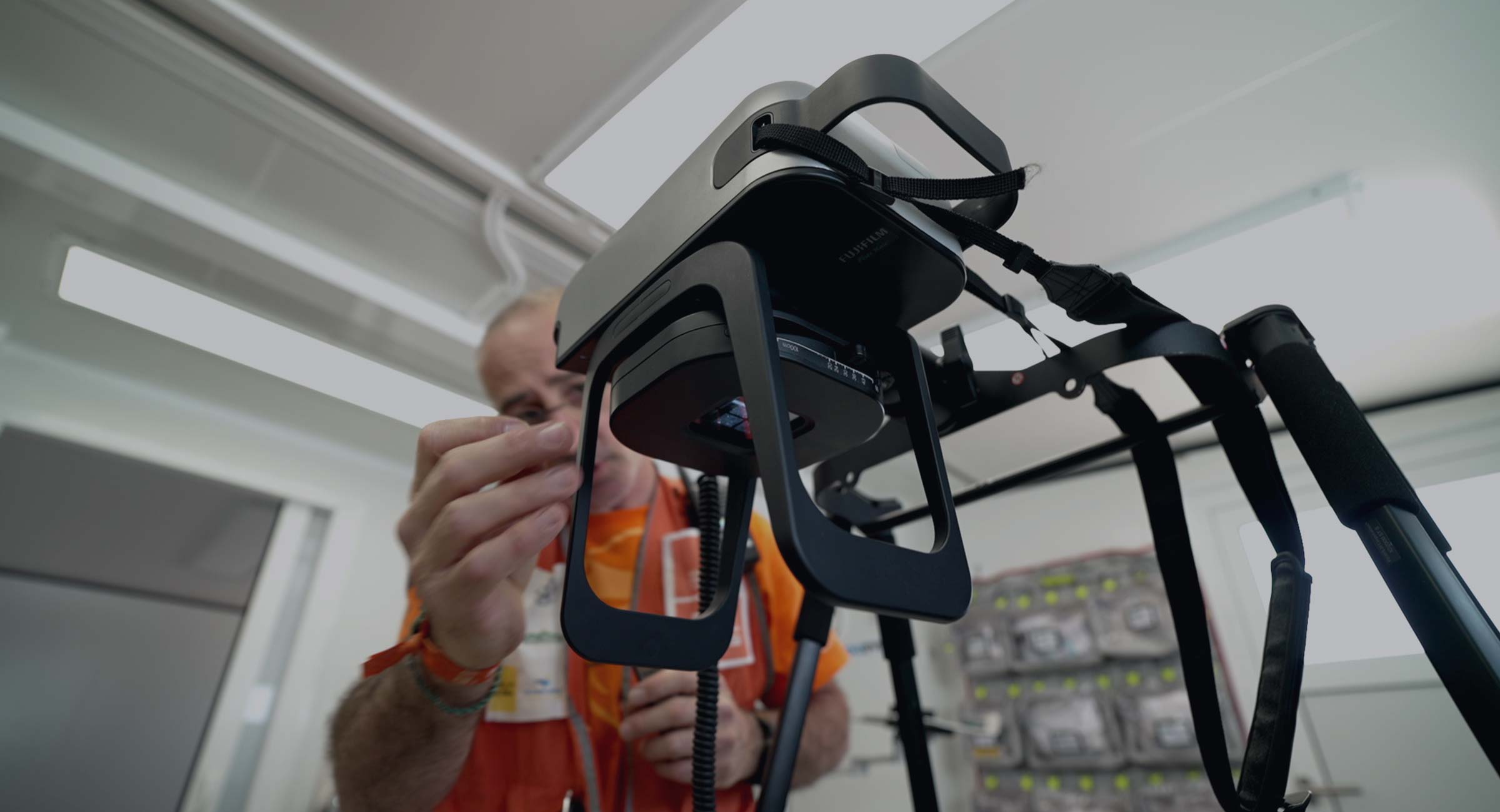 Radiologie mobile : service de radio mobile (urgence, groupe), Lyon, Rhône-Alpes.